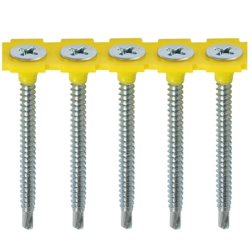 3.5 X 50M – Collated Drywall Screws -Self Drilling – Zinc