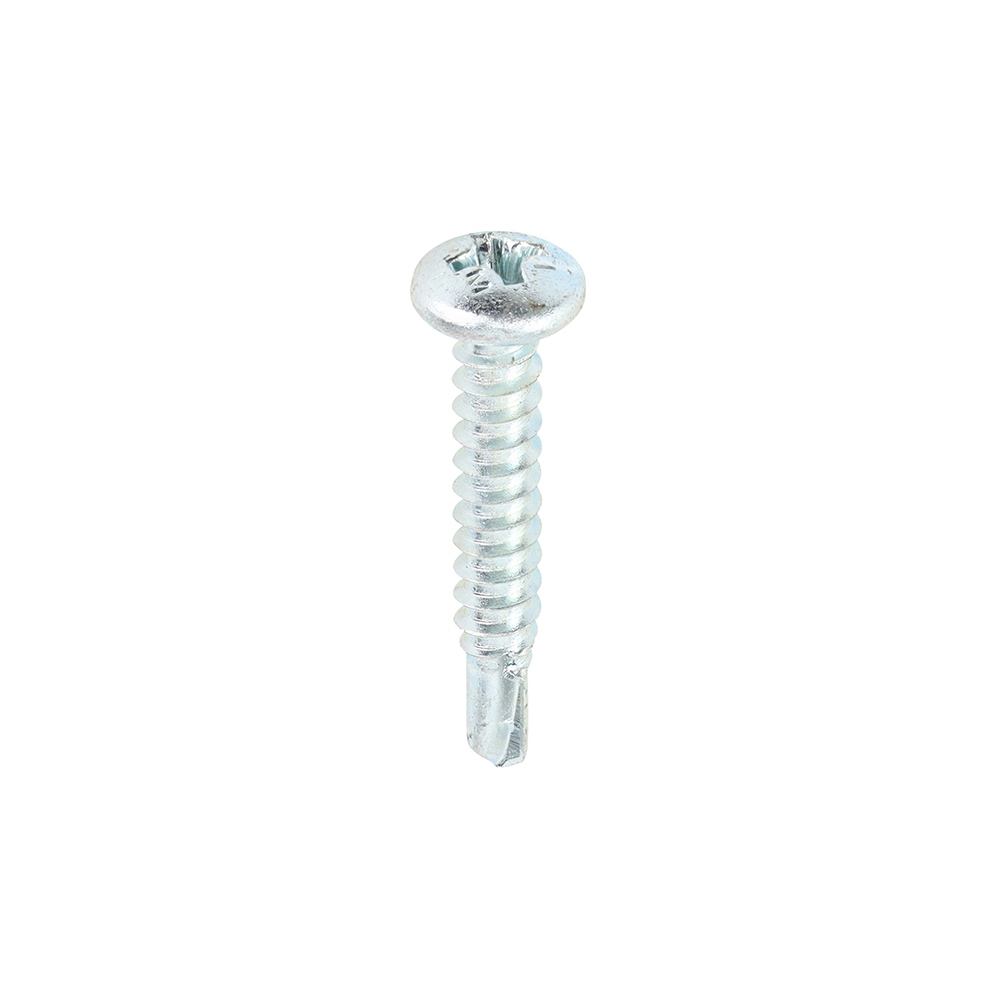 4.2 X 25MM – Metal Sheet & Stud – Self-Drilling Screw – Pan Head – Zinc