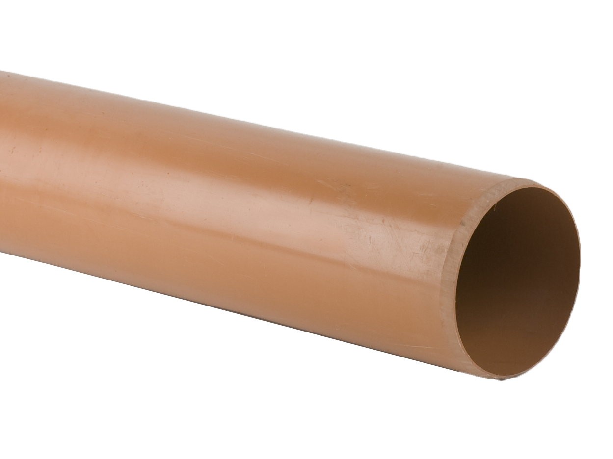 B6001 – 160mm x 3m Plain End Pipe