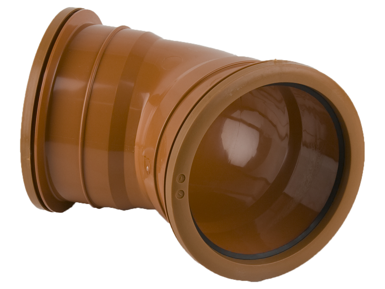 B6041 – 160mm x 45° Double Socket Bend
