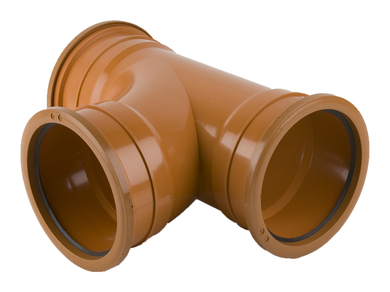 B6081 – 160mm x 160mm x 87½° Triple Socket Branch
