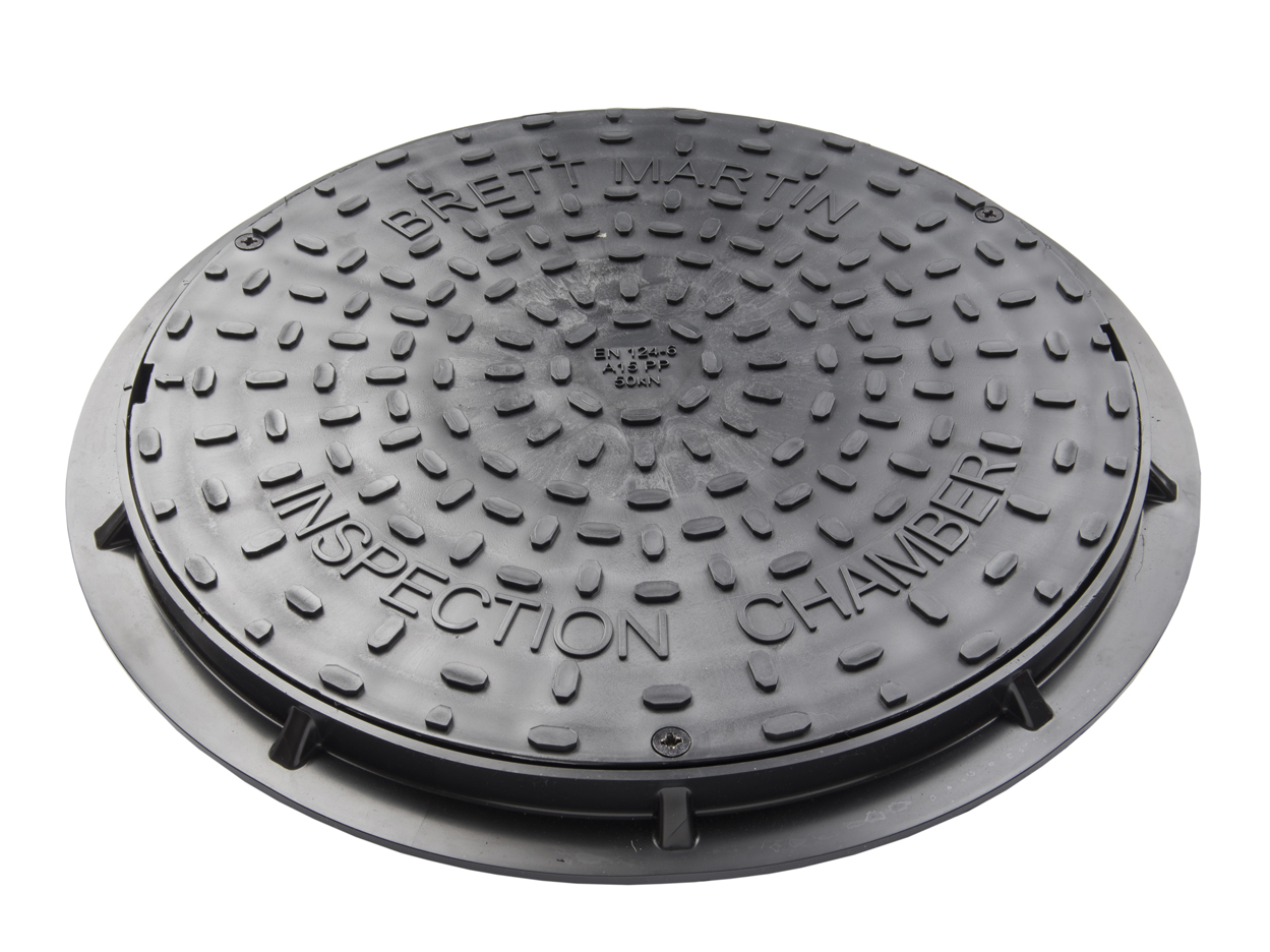 B6255 – 450mm Dia. Secured Plastic Cover for Driveways 50kN