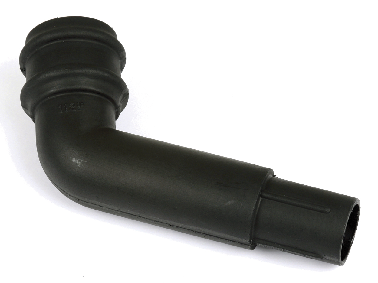 BR209CI – 68mm Round Cast Iron Effect 112.5° Spigot Bend