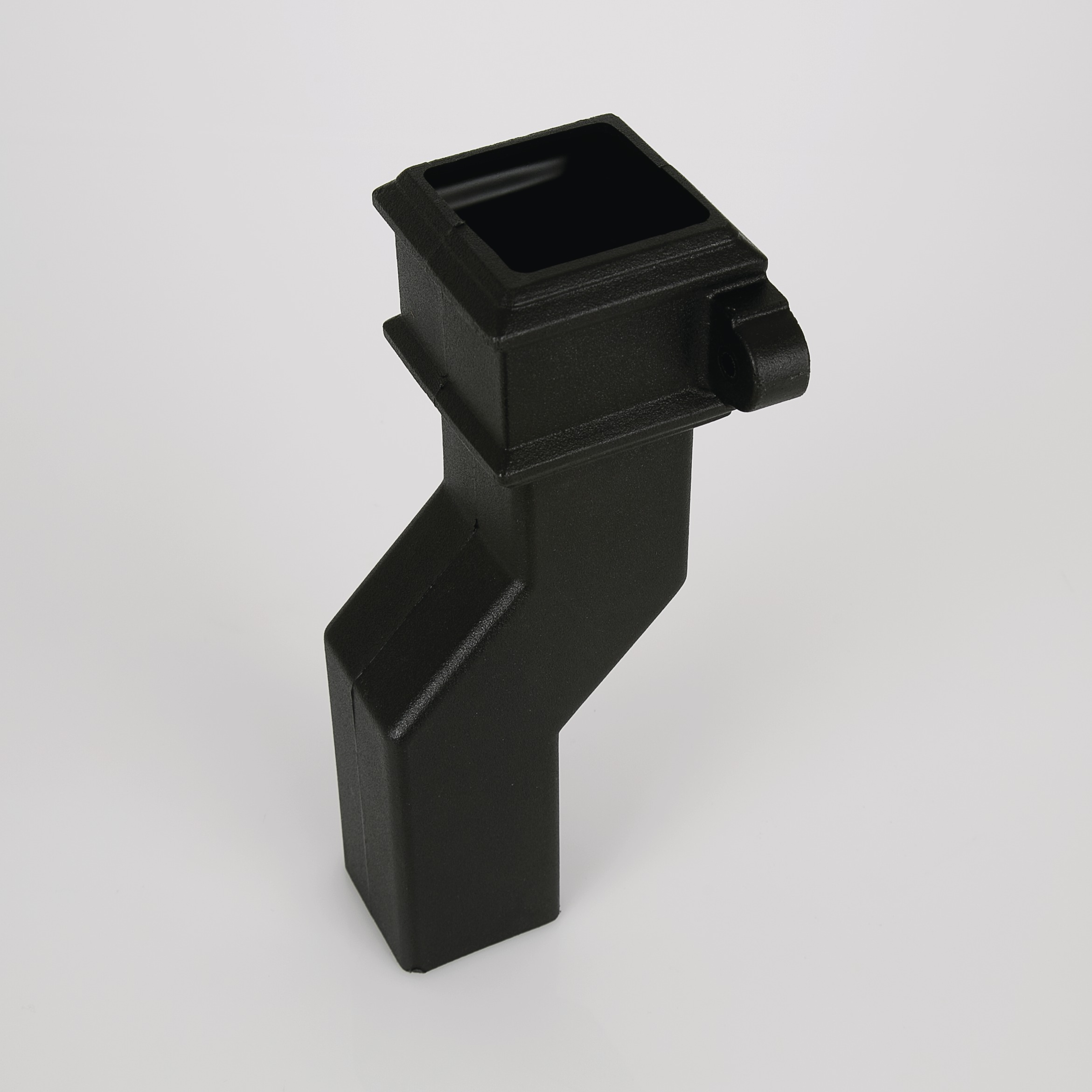 BR513LCI – 65mm Square Cast Iron effect 50mm Plinth Offset With Lugs