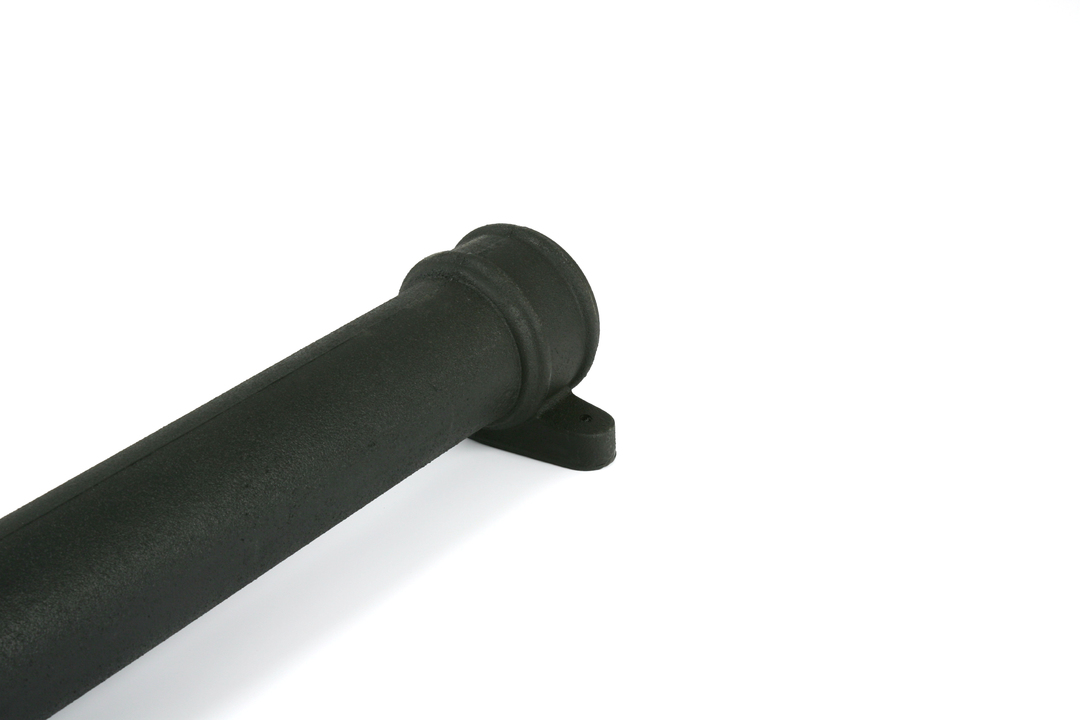 BR9018LCI – 105mm Round Cast Iron Effect Downpipe with Lugs x 1.8m