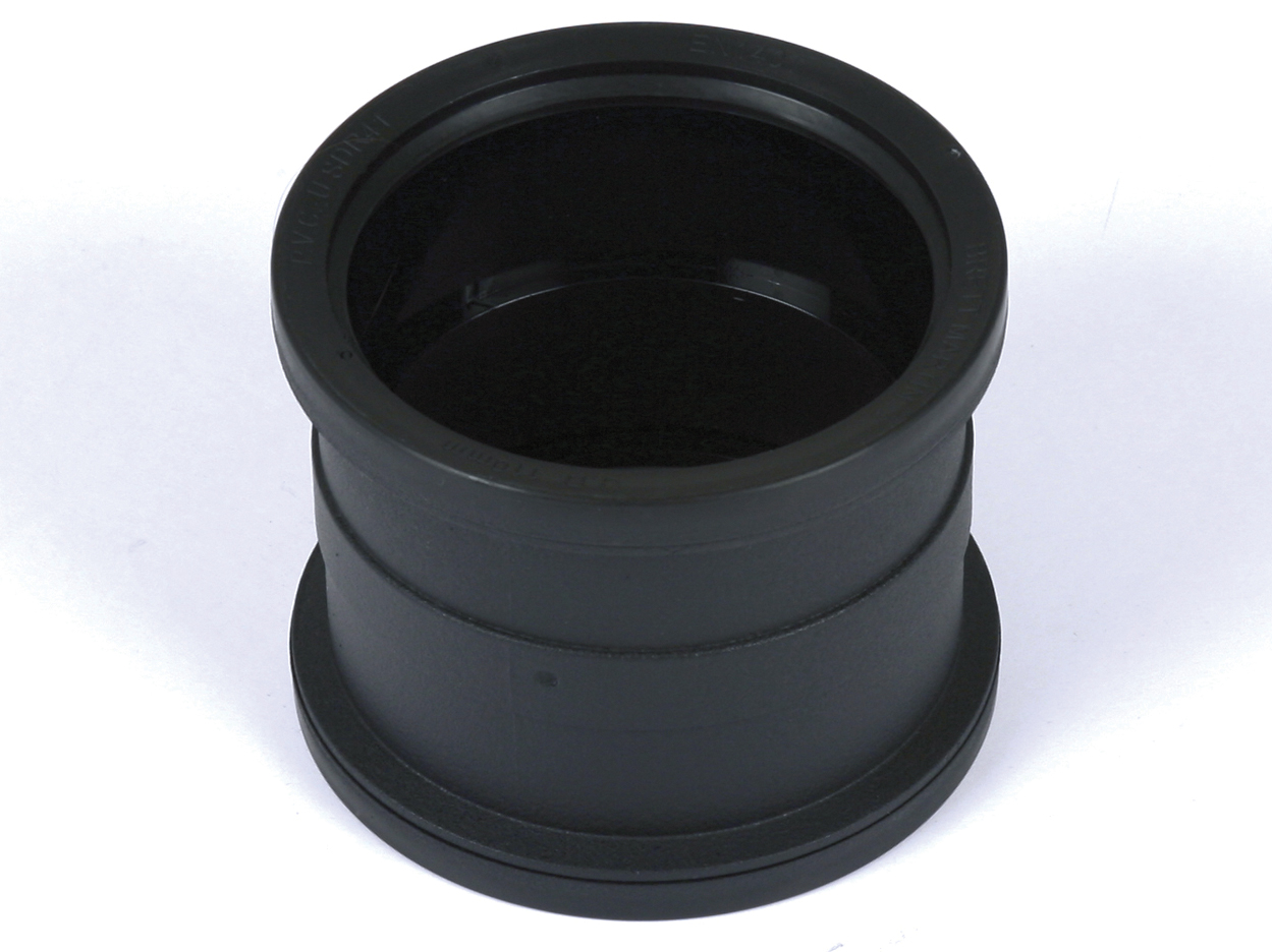 BS406CI – 110mm Cast Iron Effect Soil Pipe Connector