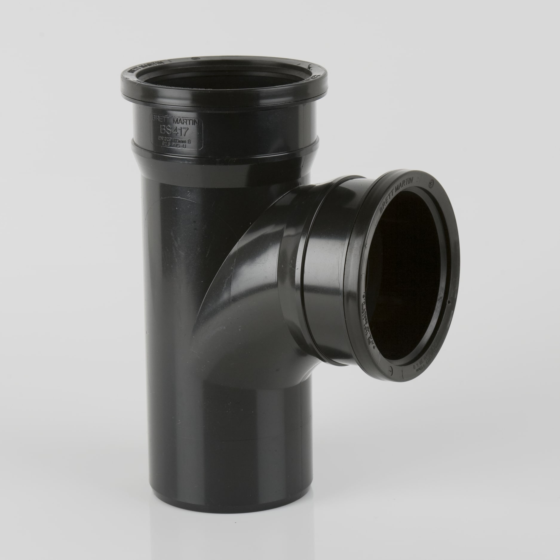 BS417 – 110mm x 92½° Double Socket Branch Without Bosses