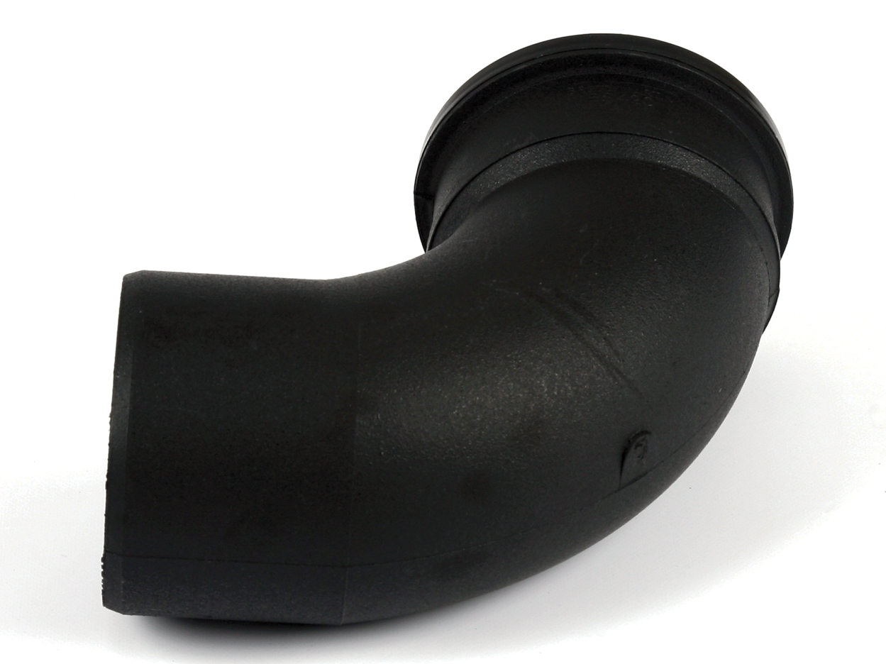 BS420CI – 110mm Cast Iron Effect Single Socket 92.5° Soil Bend