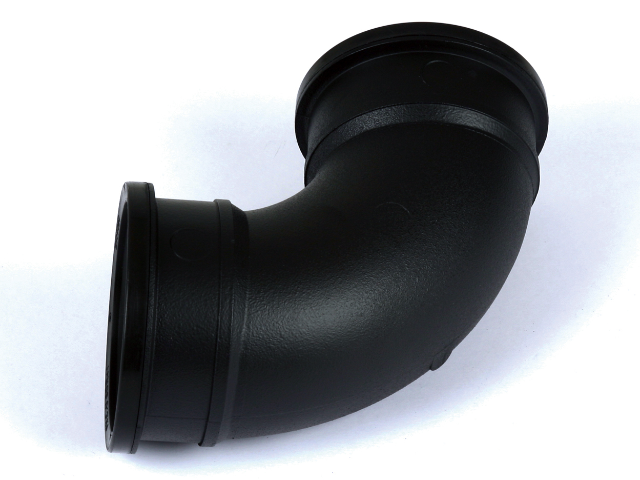 BS480CI – 110mm Cast Iron Effect 92.5° Double Socket Bend