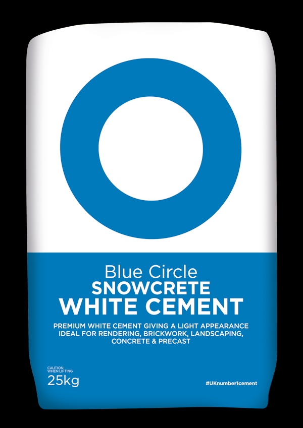 Blue Circle Snowcrete White Cement 25KG
