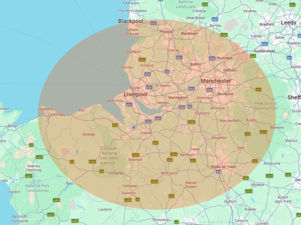 WBS Delivery Catchment Area