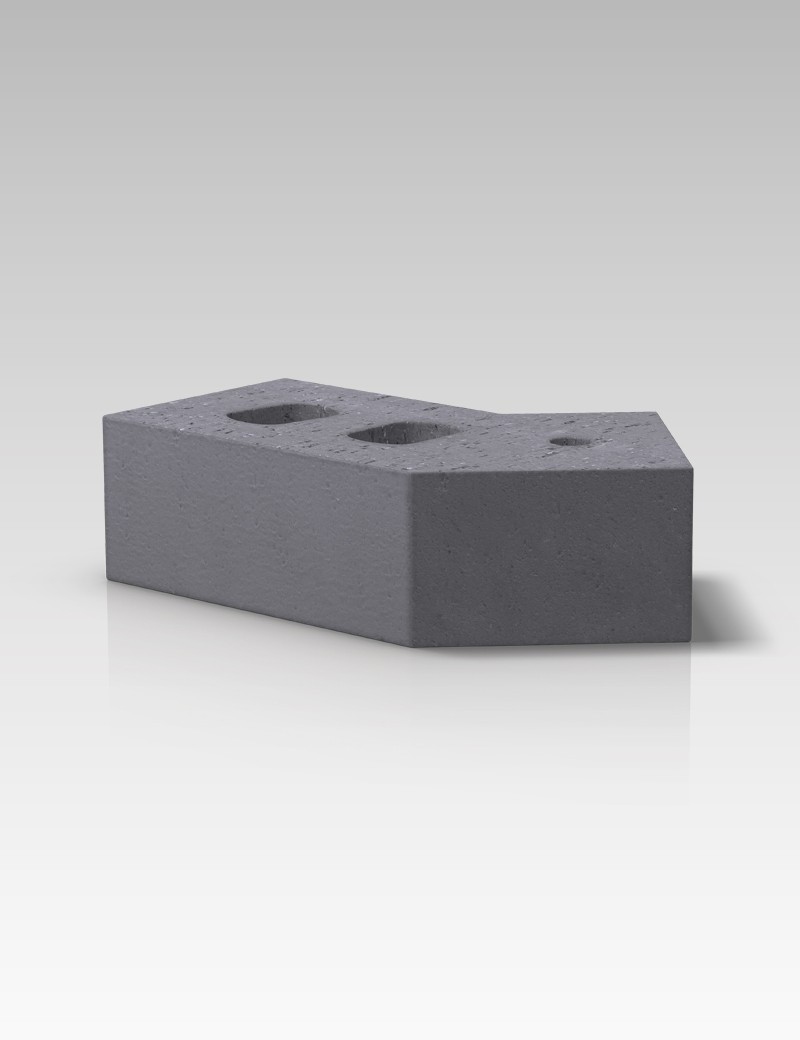 AN.2.2 – External Angle Dog Leg (45 degree) – Smooth Blue