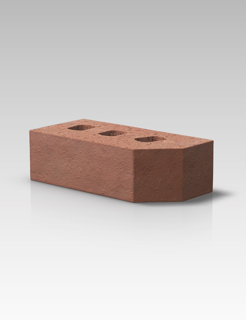 AN.5.2 – Single Cant Brick – Smooth Red