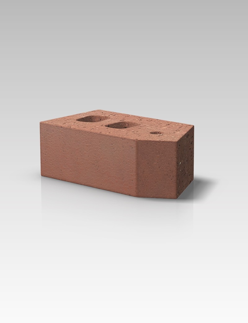 AN.1.1 – Squint Brick (30 degree) – Smooth Red