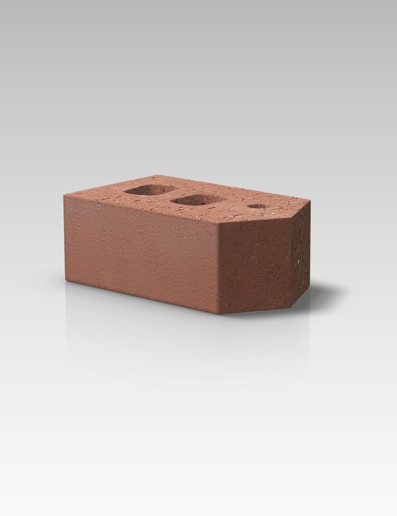 AN.1.3 – Squint Brick (60 degree) – Smooth Red