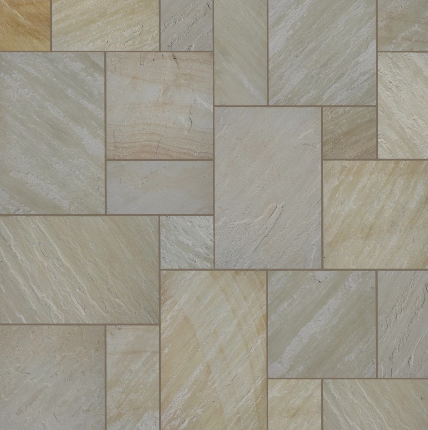 Mint 22MM – Calibrated  Natural Sandstone Patio Slabs