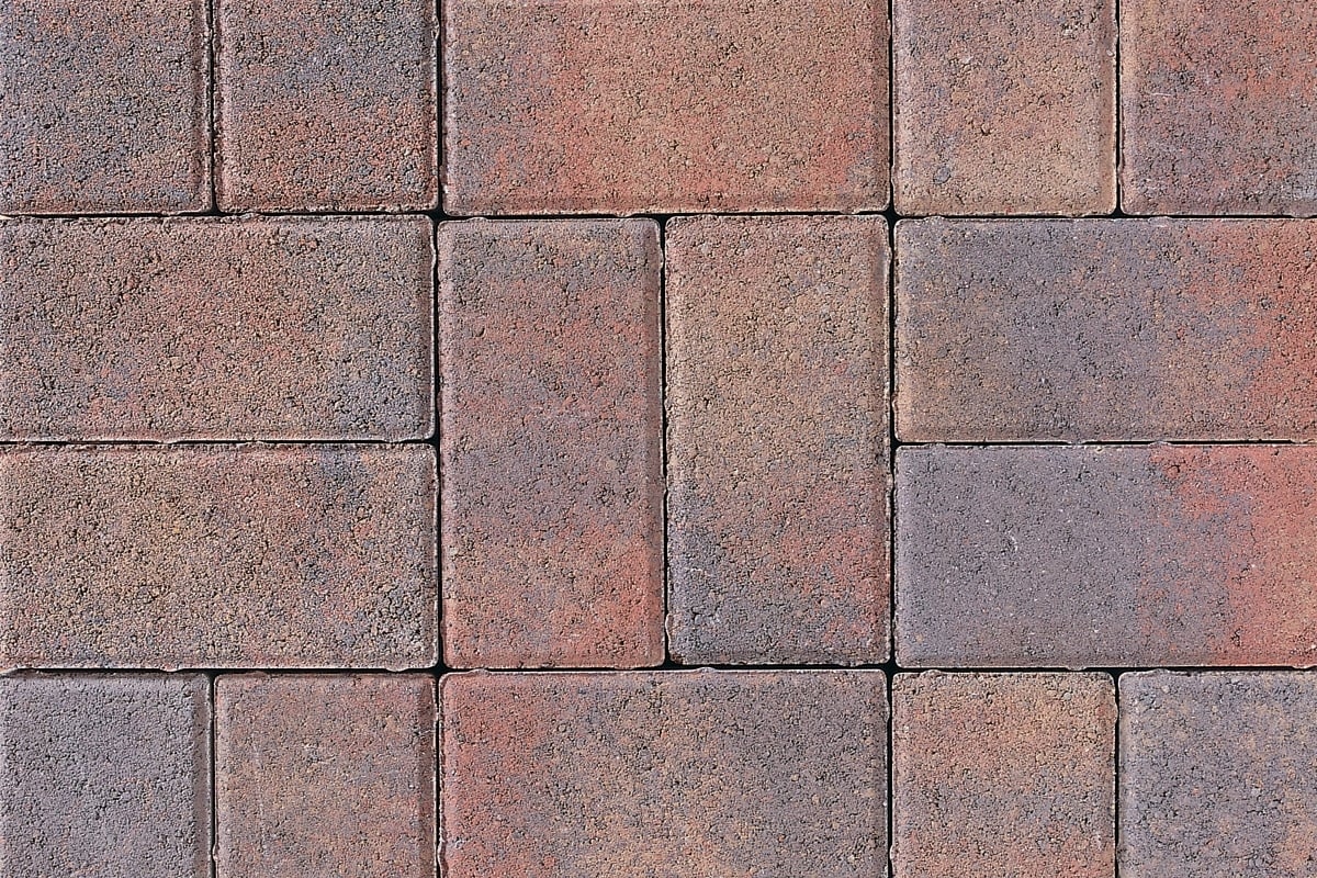 Tobermore Pedesta Block Paving – 200 x 100 x 50mm – Heather (14.40m2 per pack)