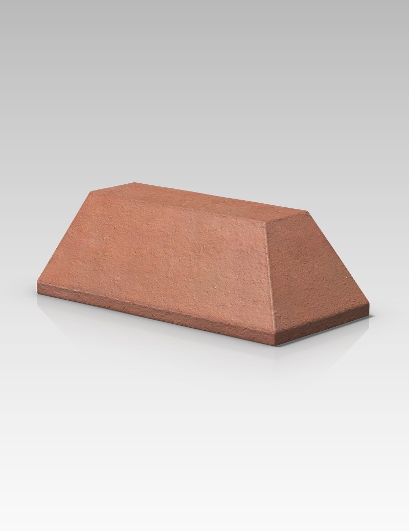 PL.7.1 – Plinth Stretcher External Return – Smooth Red